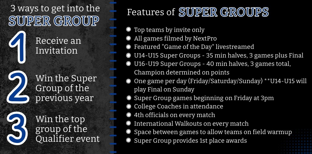 super group features and entry