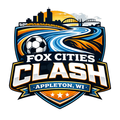 Fox Cities Clash logo design